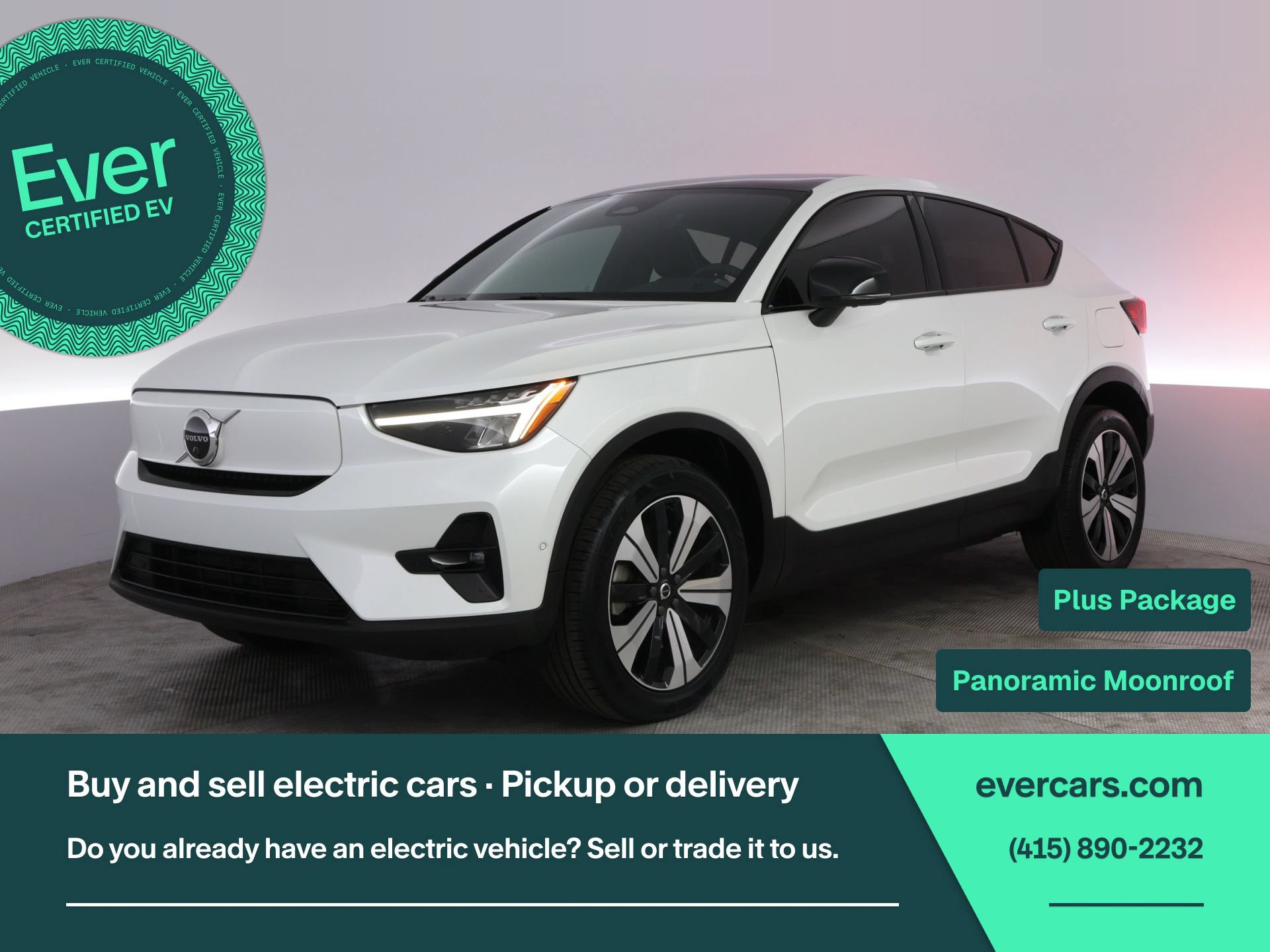 Used 2023 Volvo C40 P8 Recharge Plus