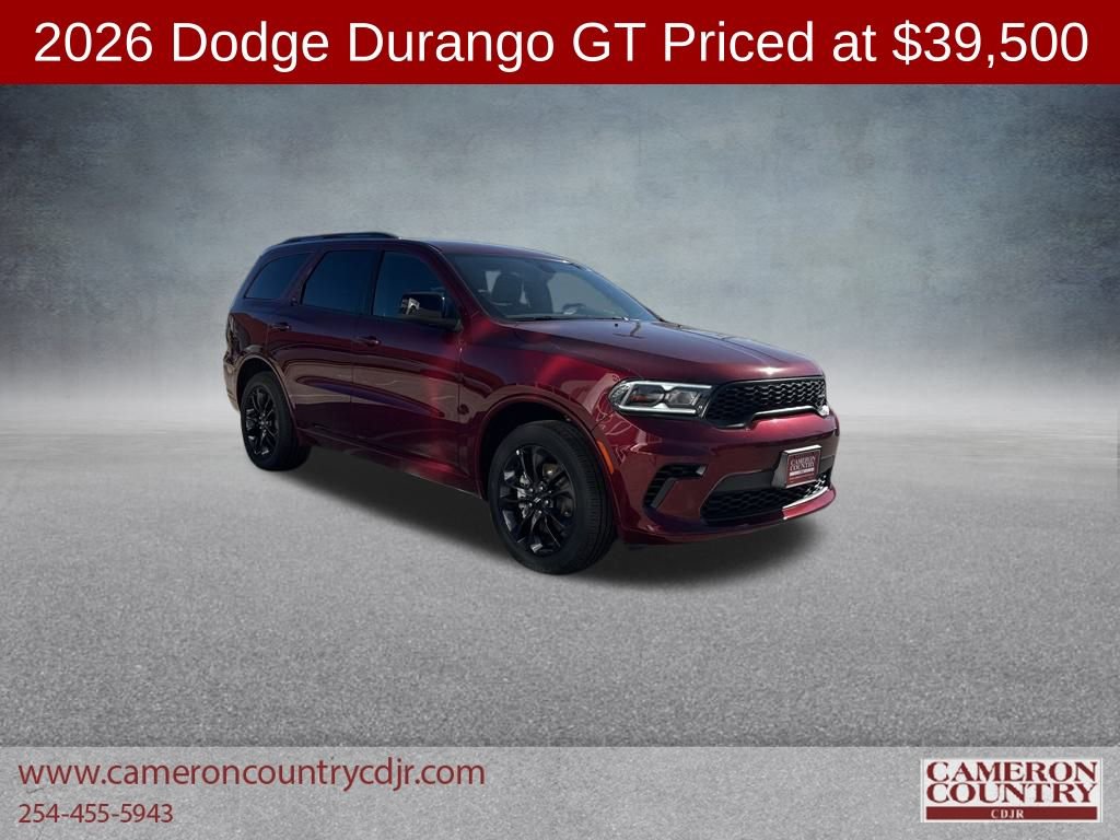 New 2026 Dodge Durango GT