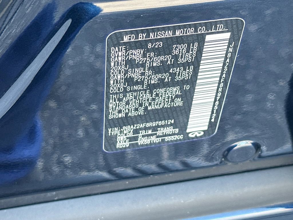 Used 2024 INFINITI QX80 Luxe RWD image 33