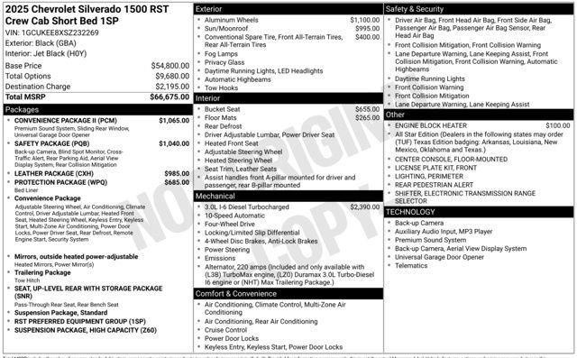 Used 2025 Chevrolet Silverado 1500 RST w/ Convenience Package II image 28