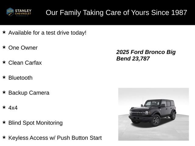 Used 2025 Ford Bronco Big Bend AWD/4WD image 9