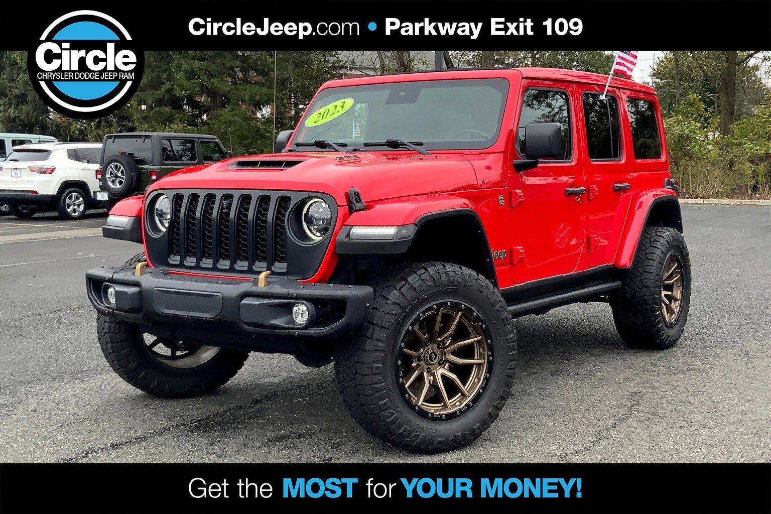 Certified 2023 Jeep Wrangler Unlimited Rubicon 392 w/ Trailer Tow Package image 1