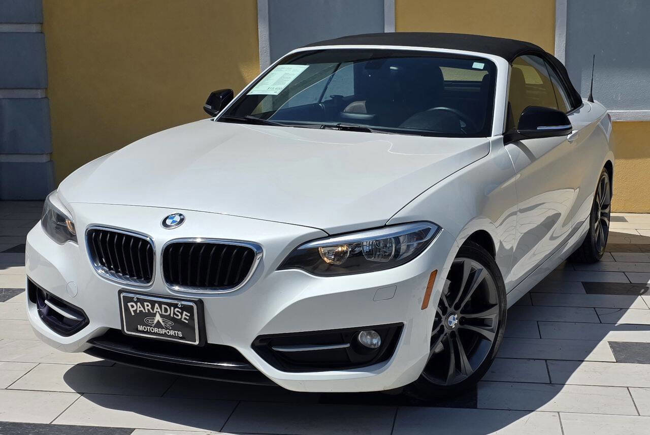 Used 2015 BMW 228i xDrive Convertible AWD/4WD image 3