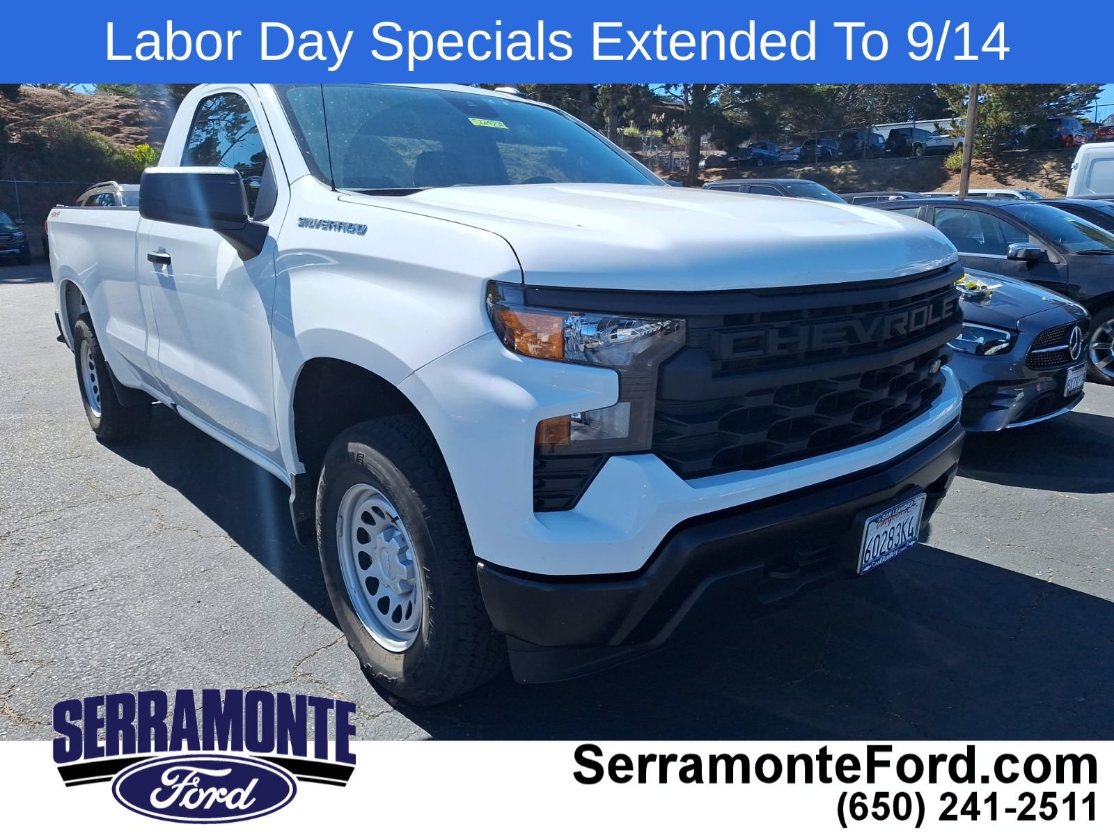 Used 2025 Chevrolet Silverado 1500 W/T w/ Trailering Package