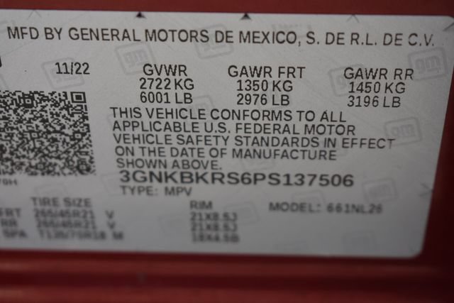Certified 2023 Chevrolet Blazer RS w/ Driver Confidence II Package AWD/4WD image 43