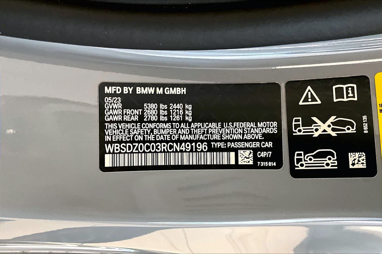 Used 2024 BMW M8 Competition AWD/4WD image 29