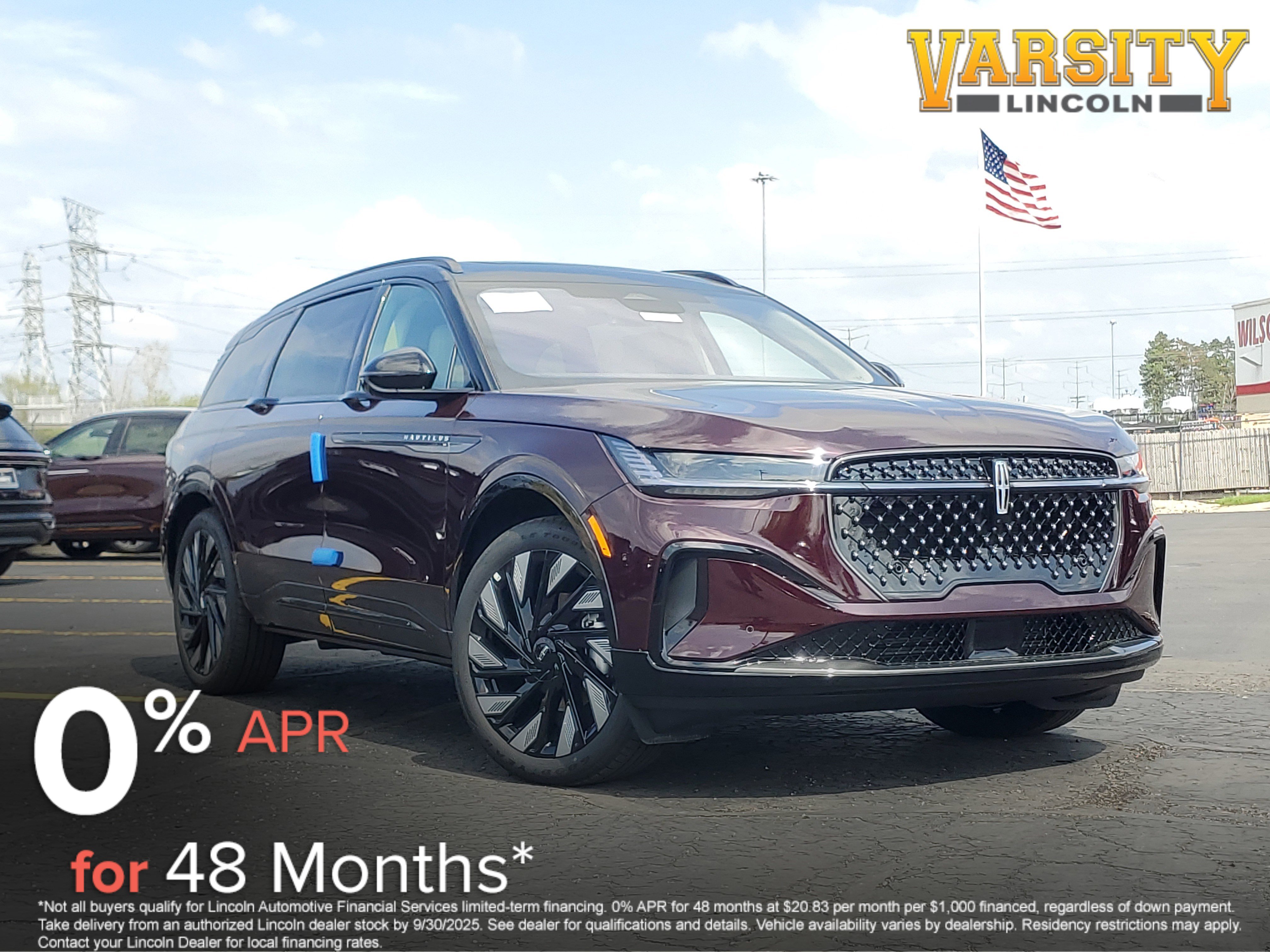 New 2025 Lincoln Nautilus Reserve w/ Jet Appearance Package