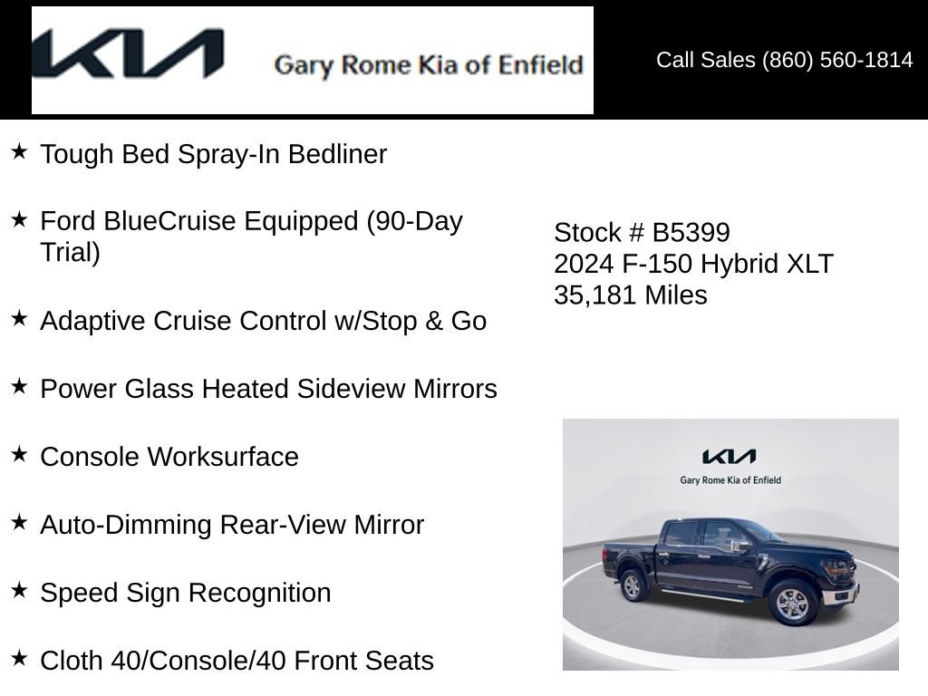 Used 2024 Ford F150 XLT w/ Equipment Group 302A MID AWD/4WD image 25
