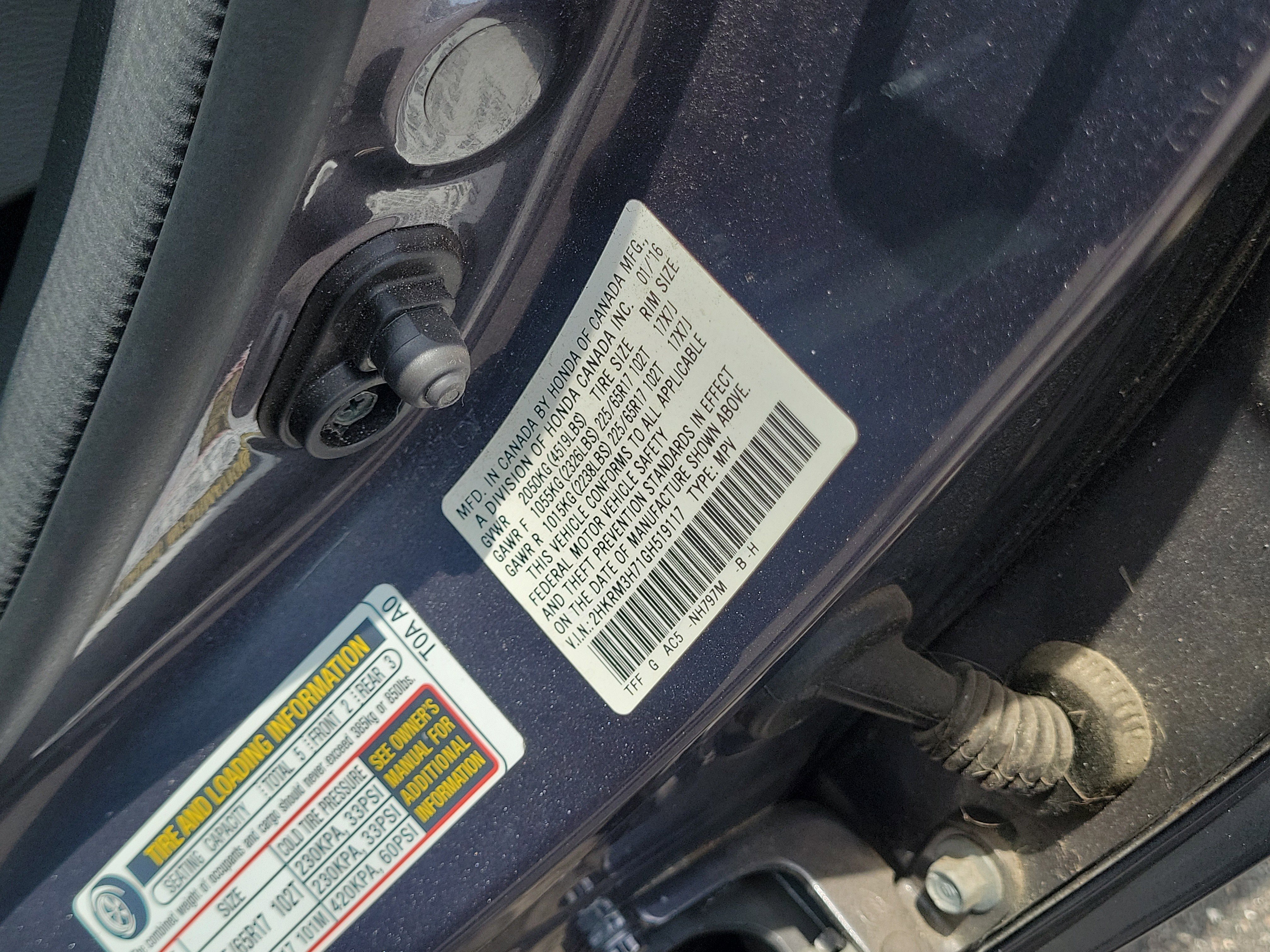 Used 2016 Honda CR-V EX-L image 33