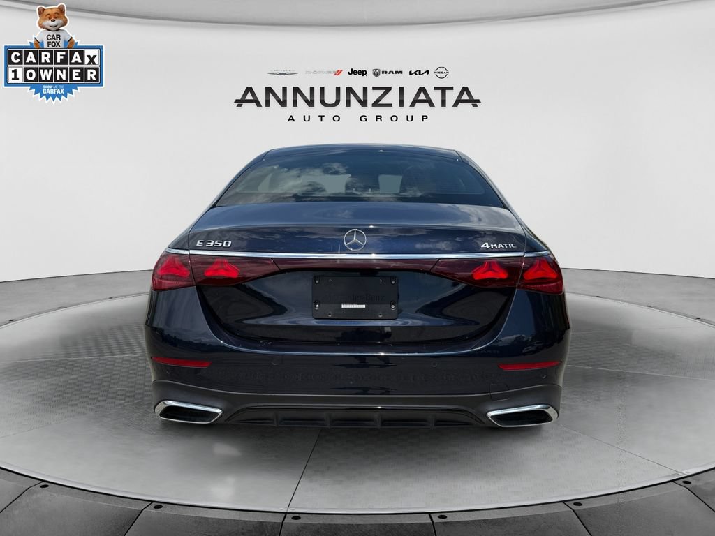 Used 2025 Mercedes-Benz E 350 4MATIC Sedan image 4