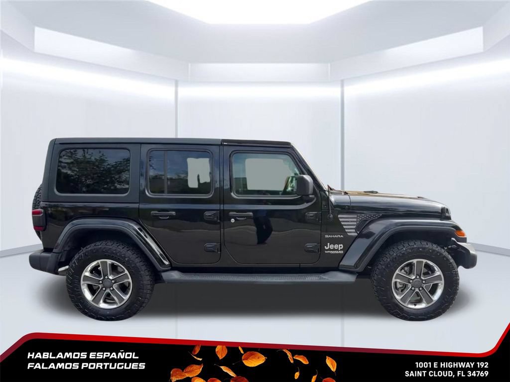 Used 2019 Jeep Wrangler Unlimited Sahara w/ Safety Group AWD/4WD image 10