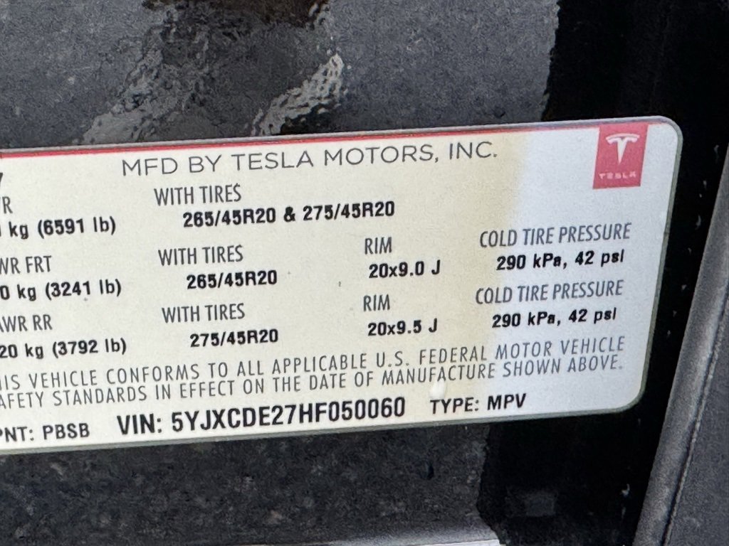 Used 2017 Tesla Model X 75D image 43