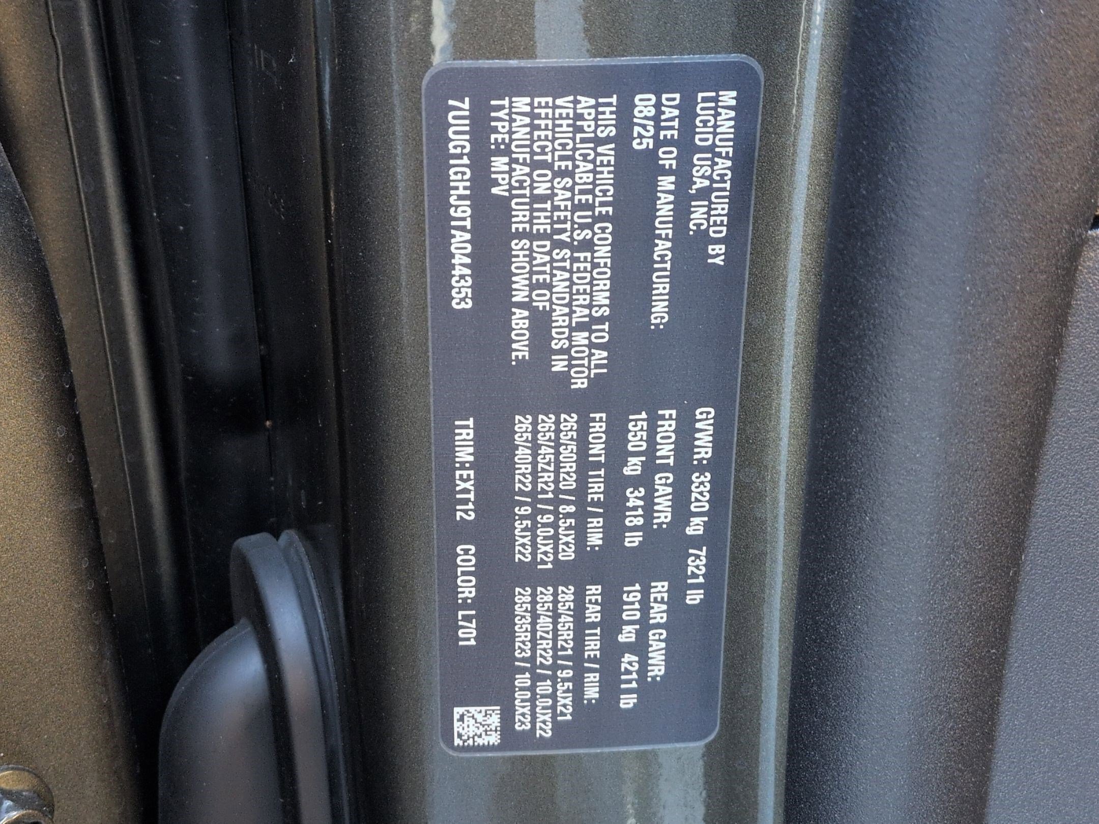 Used 2026 Lucid Gravity Grand Touring AWD/4WD image 32