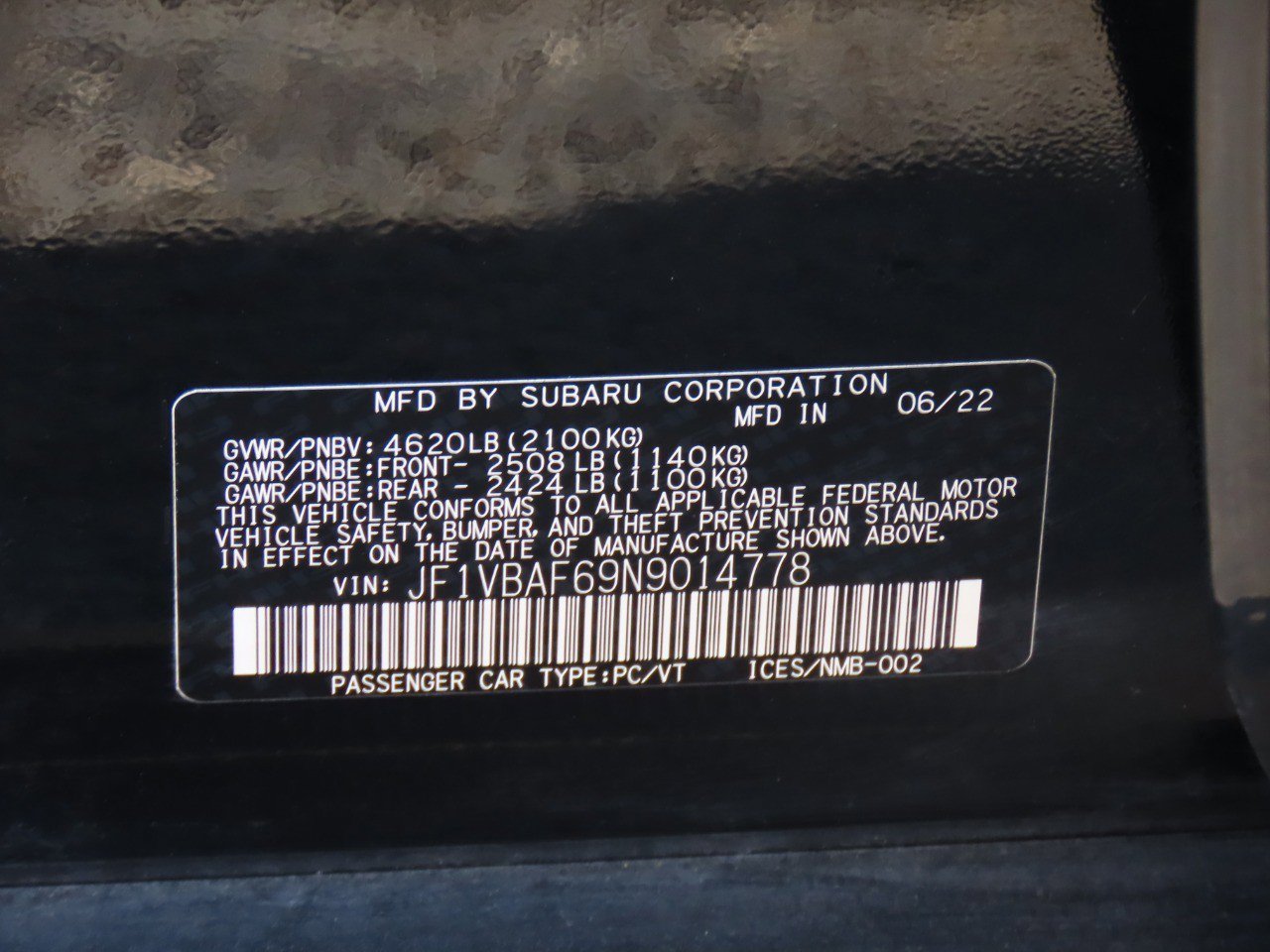 Used 2022 Subaru WRX Premium image 33