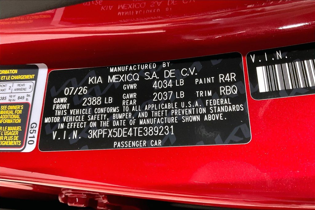 New 2026 Kia K4 EX FWD image 24