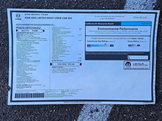New 2026 RAM 2500 Limited image 16