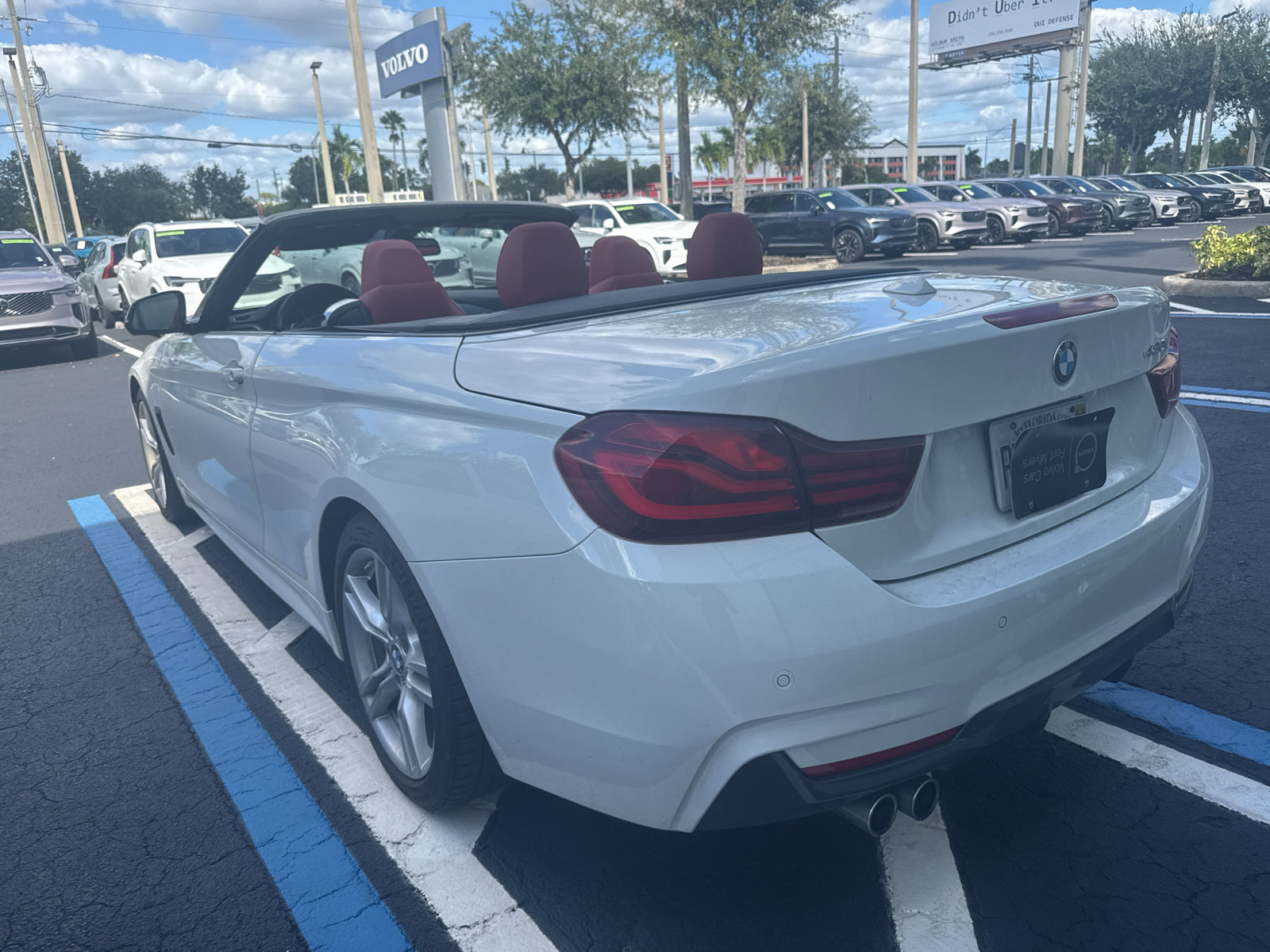 Used 2020 BMW 430i Convertible w/ M Sport Package RWD image 3