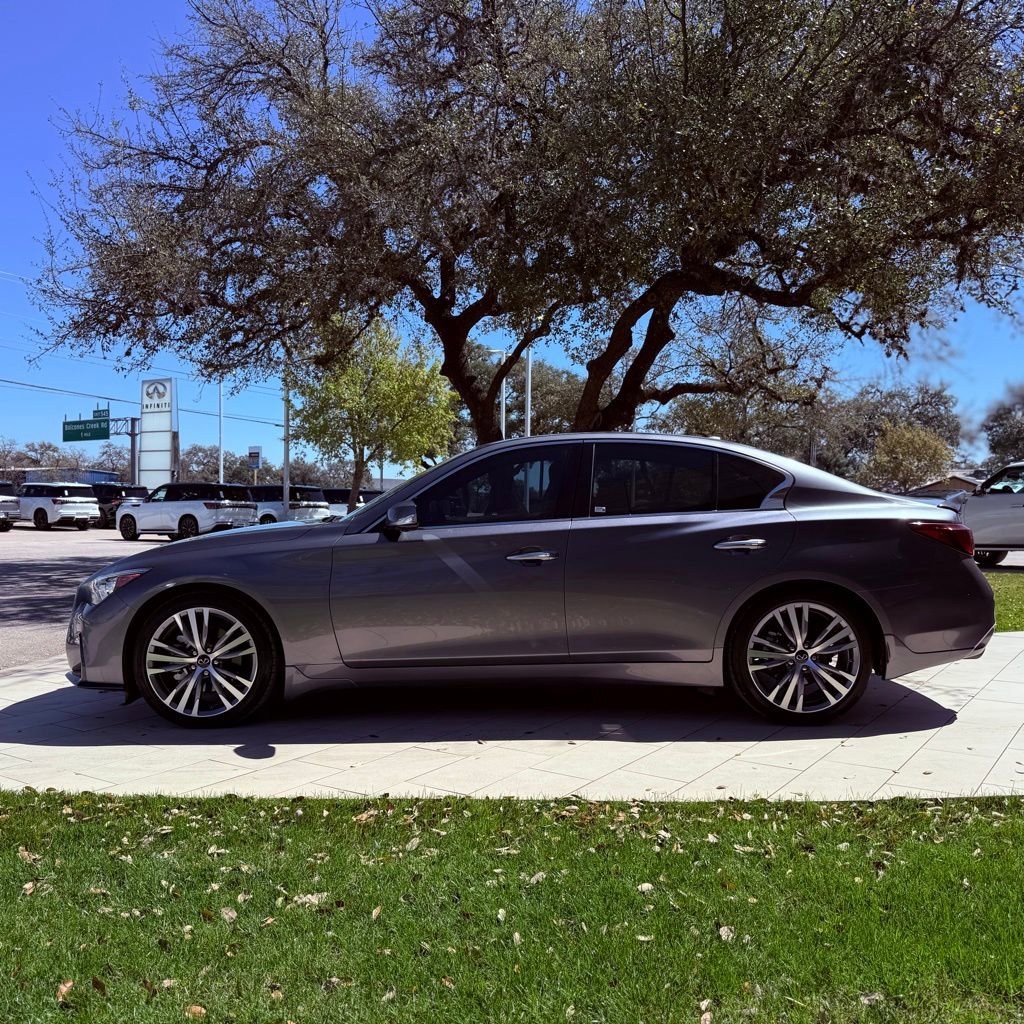 Certified 2022 INFINITI Q50 Sensory image 9