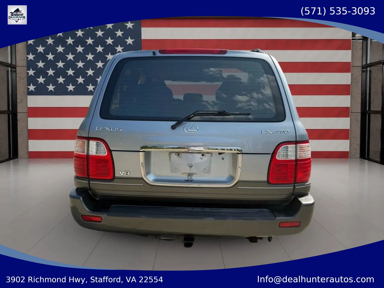 Used 2002 Lexus LX 470 4WD image 8