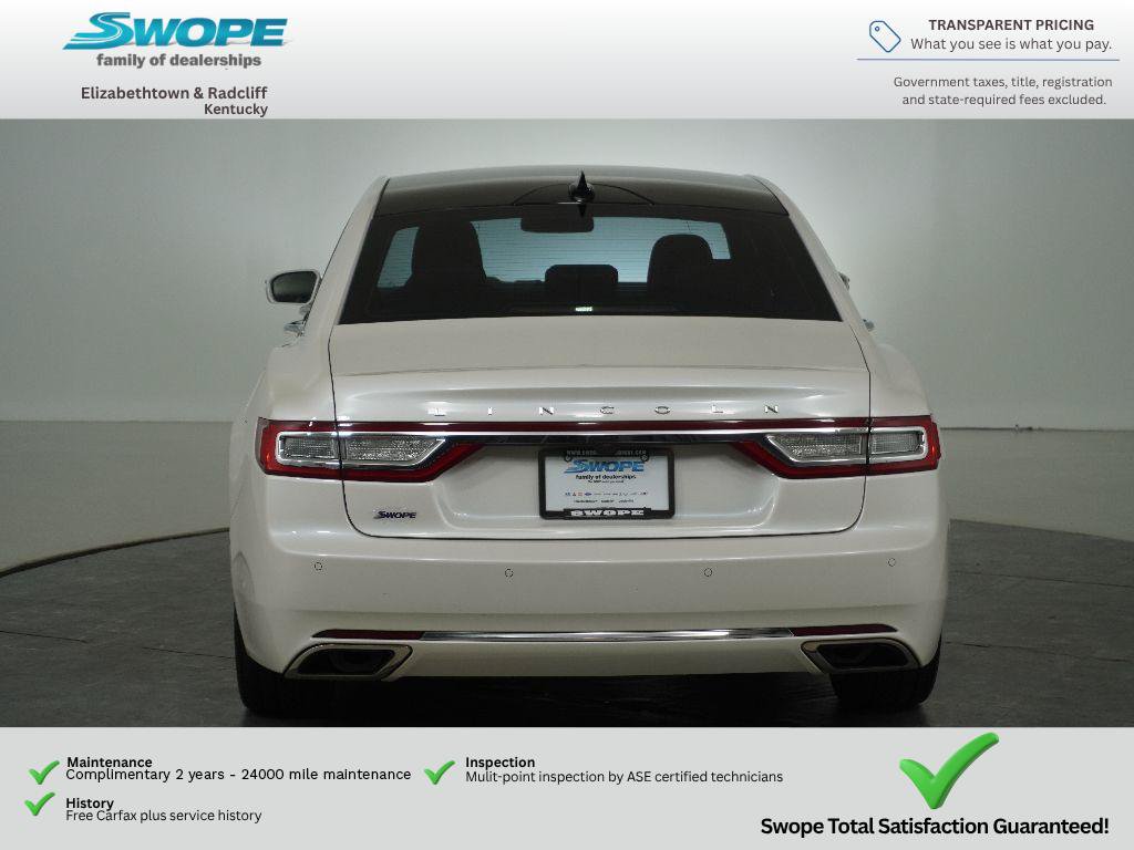 Used 2018 Lincoln Continental Reserve AWD/4WD image 8
