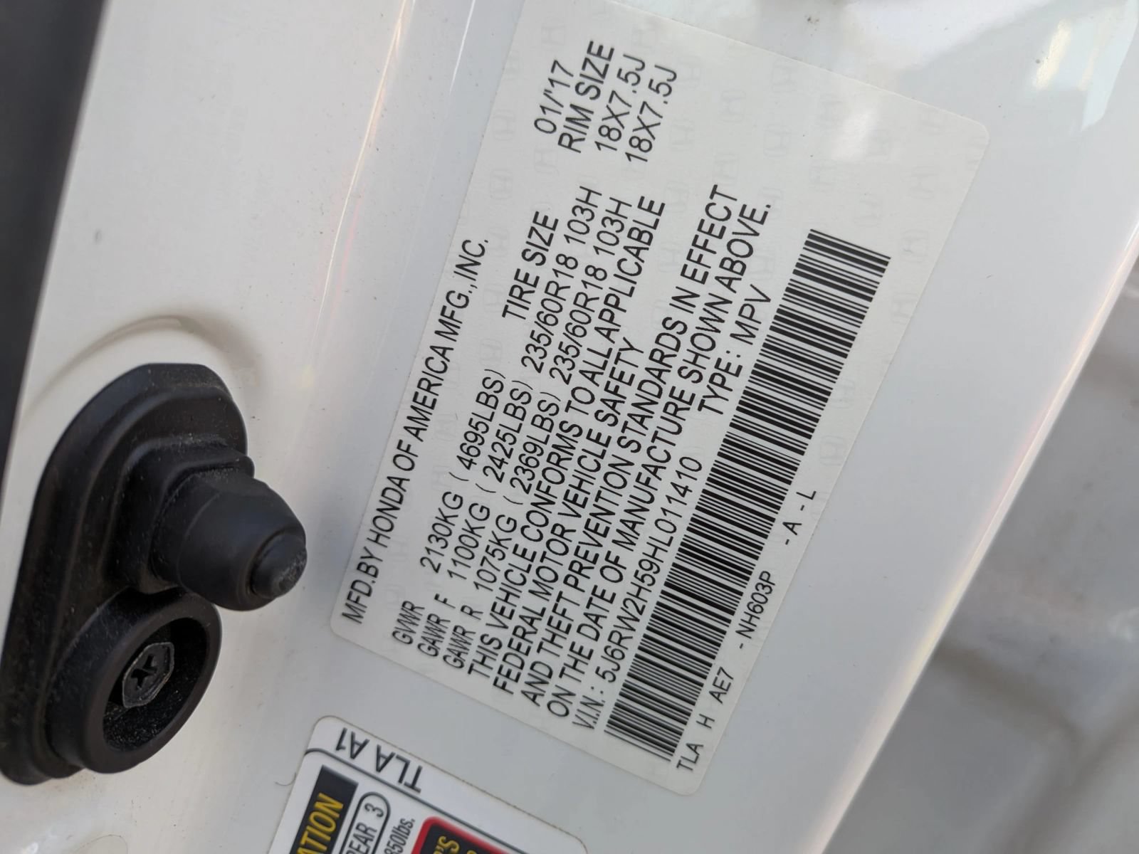 Used 2017 Honda CR-V EX image 61