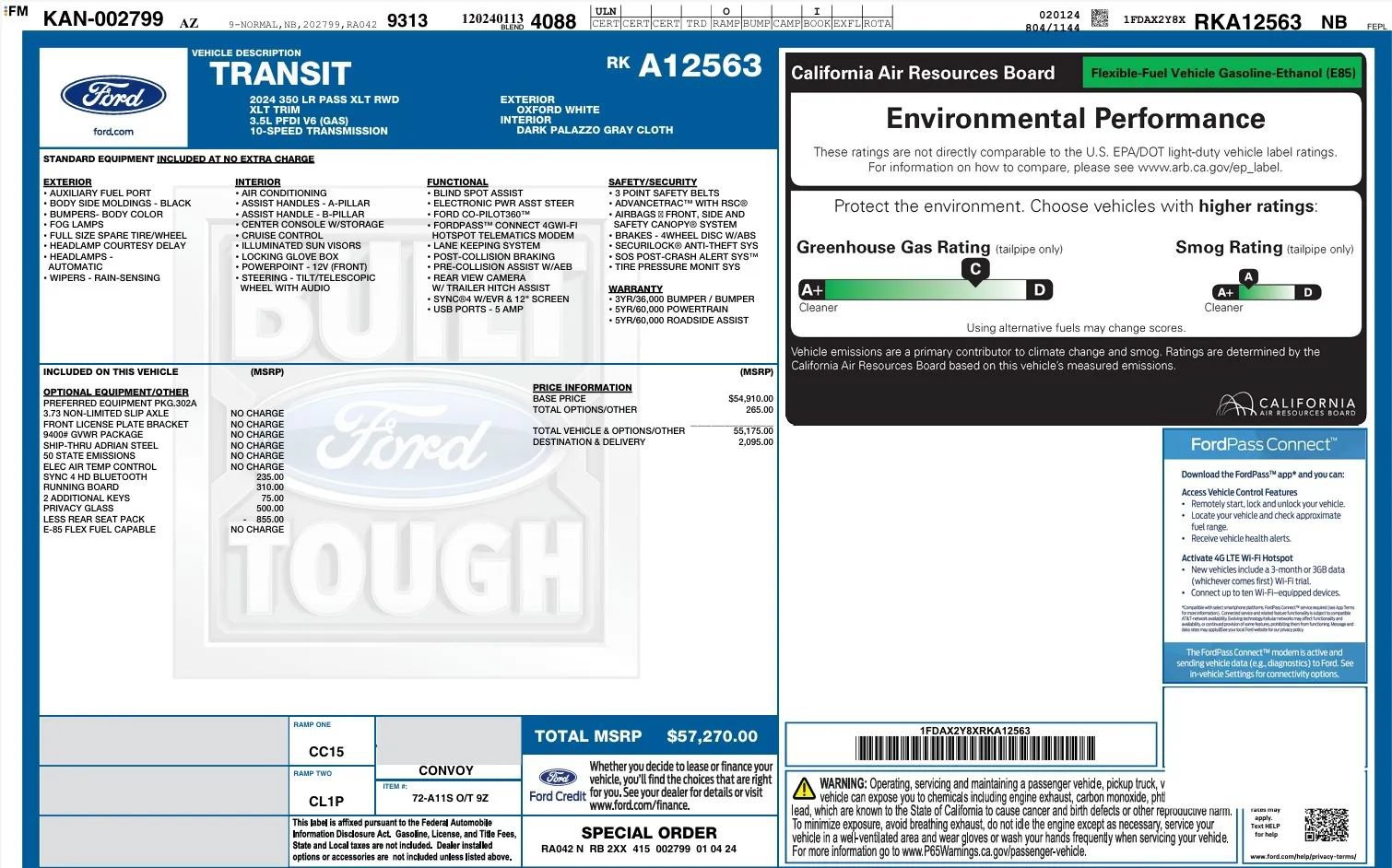 Used 2024 Ford Transit 350 XLT RWD image 45