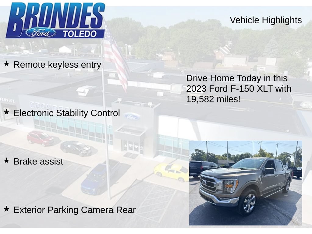 Used 2023 Ford F150 XLT w/ Equipment Group 302A High AWD/4WD image 32