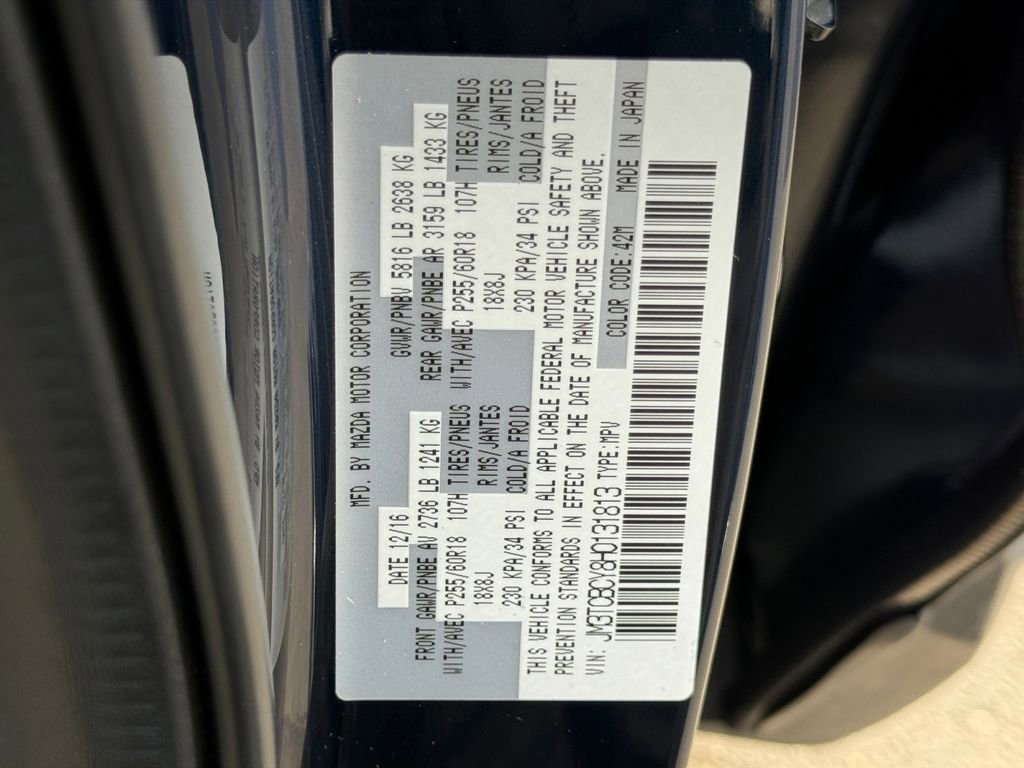 Used 2017 MAZDA CX-9 Touring image 28