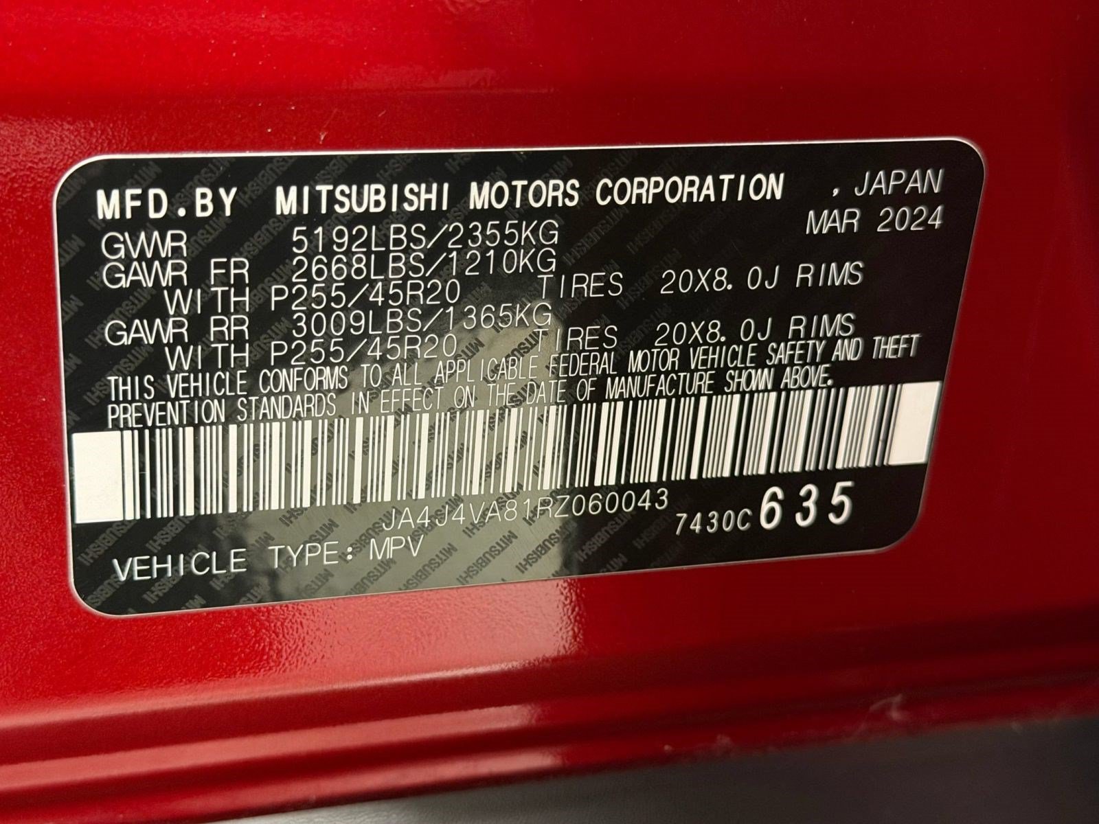 Used 2024 Mitsubishi Outlander SE AWD/4WD image 24