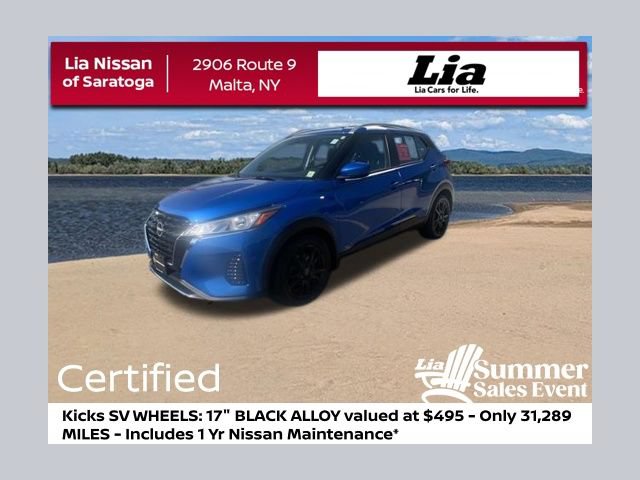 Certified 2023 Nissan Kicks SV FWD image 1