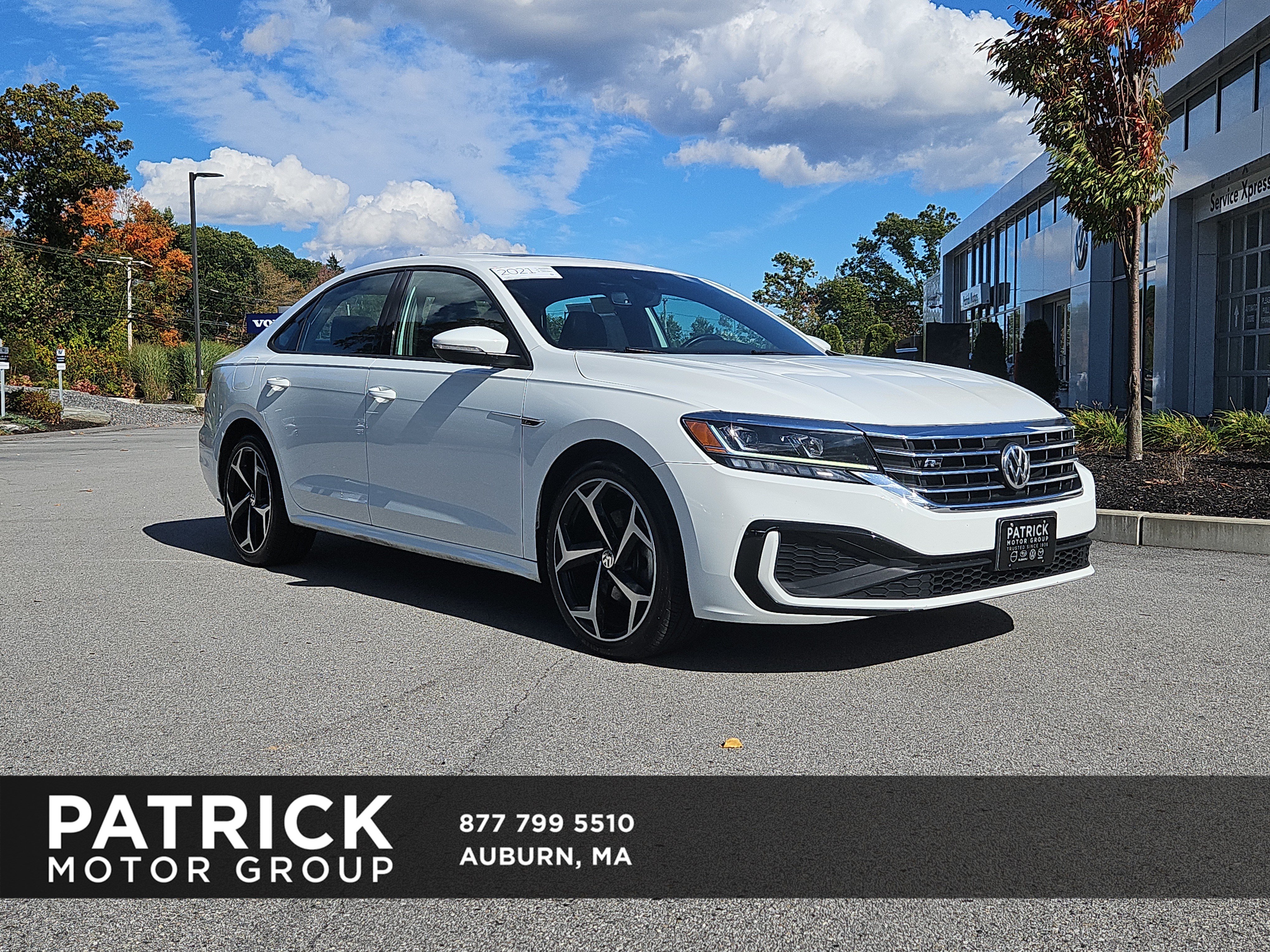 Certified 2021 Volkswagen Passat 2.0T R-Line w/ Luggage Net & Mats Package