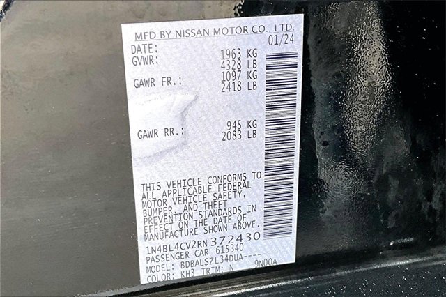 Certified 2024 Nissan Altima 2.5 SR image 18