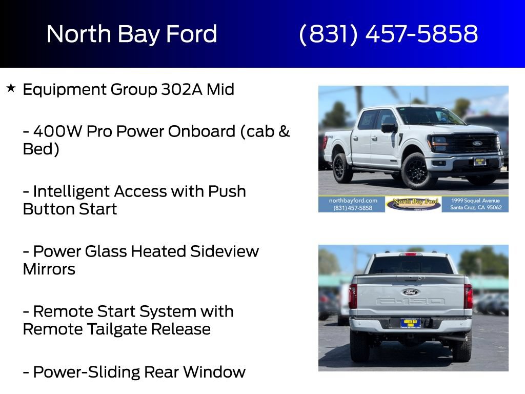 New 2026 Ford F150 XLT w/ Equipment Group 302A MID AWD/4WD image 12