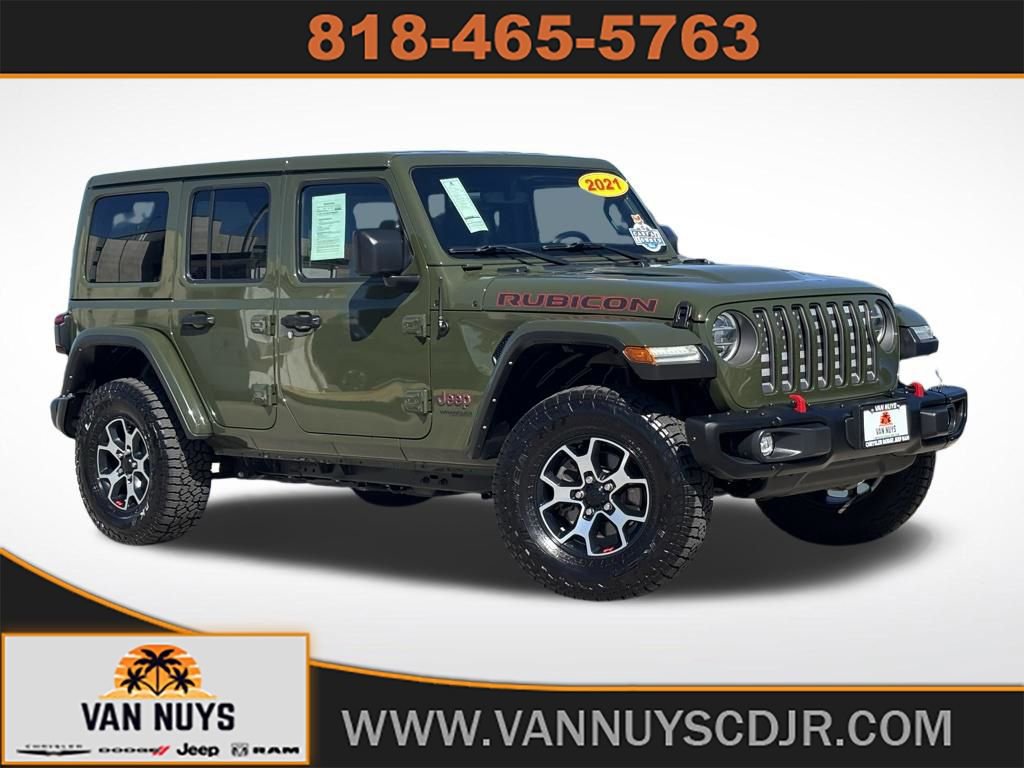 Used 2021 Jeep Wrangler Unlimited Rubicon image 1