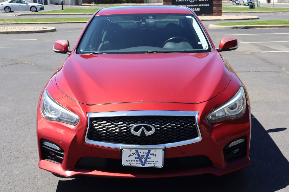 Used 2014 INFINITI Q50 Sport w/ Deluxe Technology Package image 12