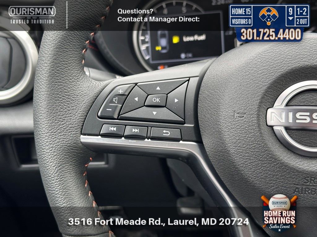 New 2025 Nissan Versa SR w/ Trunk Package FWD image 19