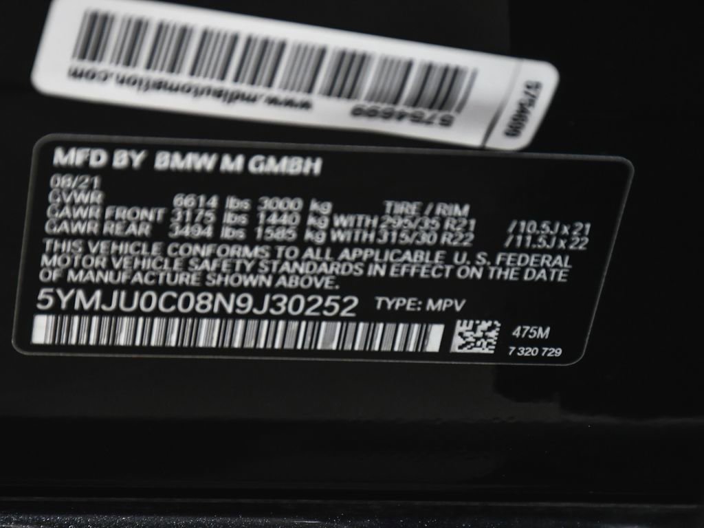 Used 2022 BMW X5 M w/ Competition Package image 20