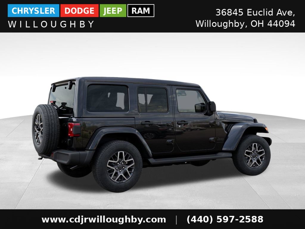 New 2025 Jeep Wrangler Unlimited Sahara w/ Safety Group AWD/4WD image 4