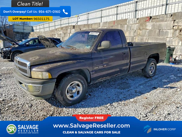 Used 1998 Dodge Ram 1500 Truck 2WD Regular Cab