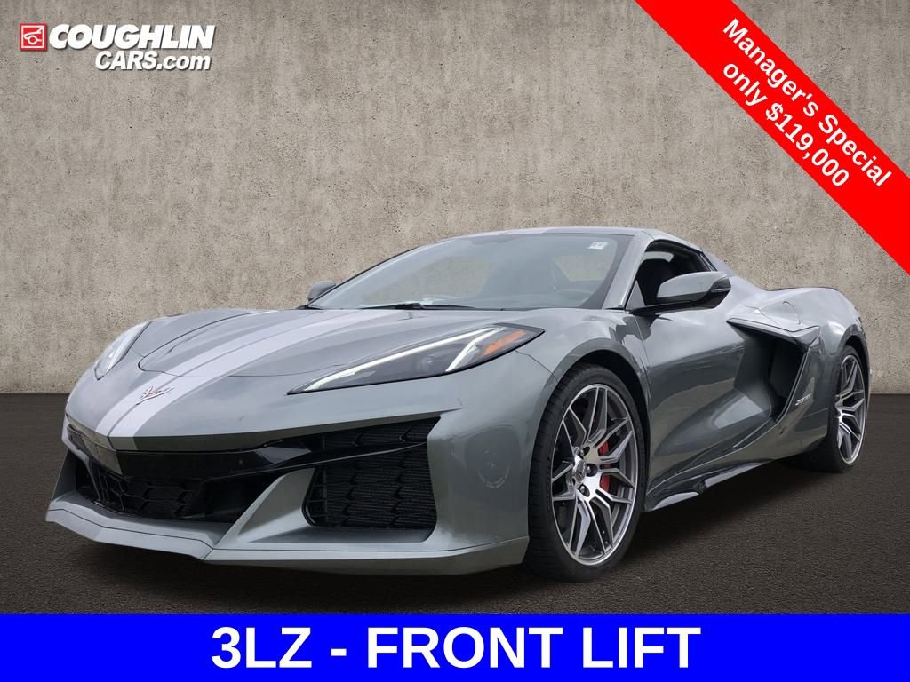 Used 2023 Chevrolet Corvette Z06 w/ Chrome Exterior Badge Package image 4