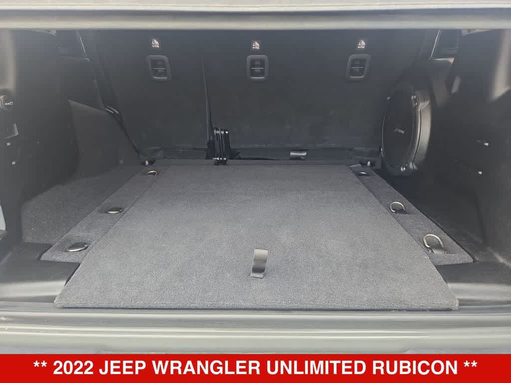Used 2022 Jeep Wrangler Unlimited Rubicon AWD/4WD image 32