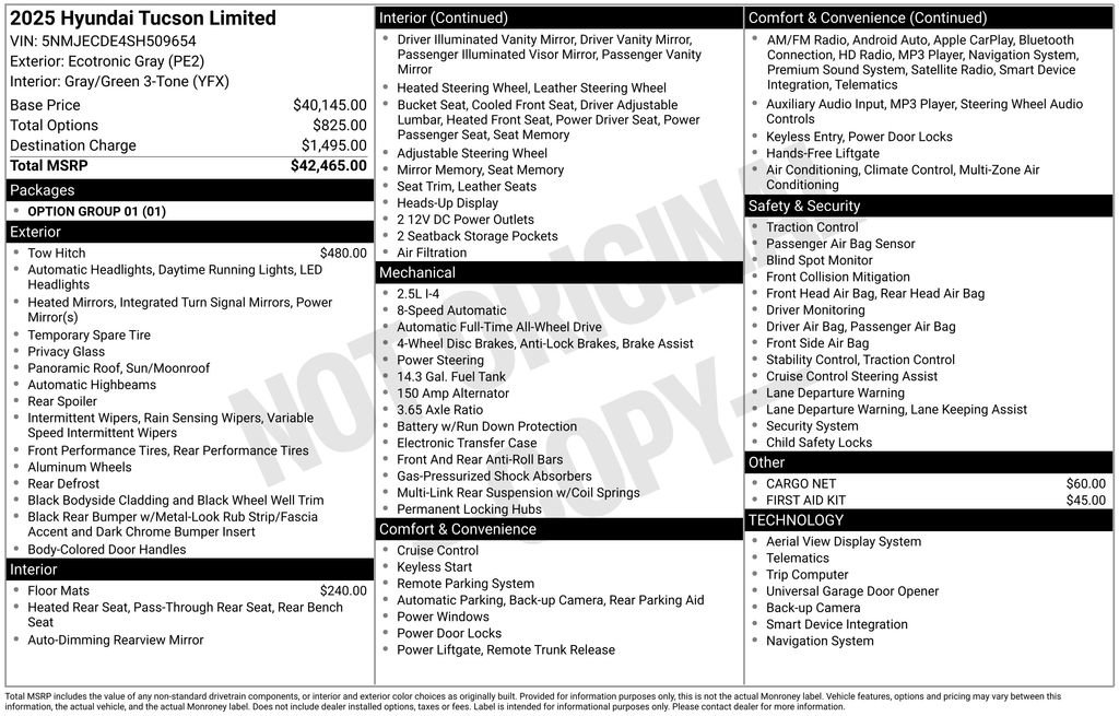 Used 2025 Hyundai Tucson Limited image 29