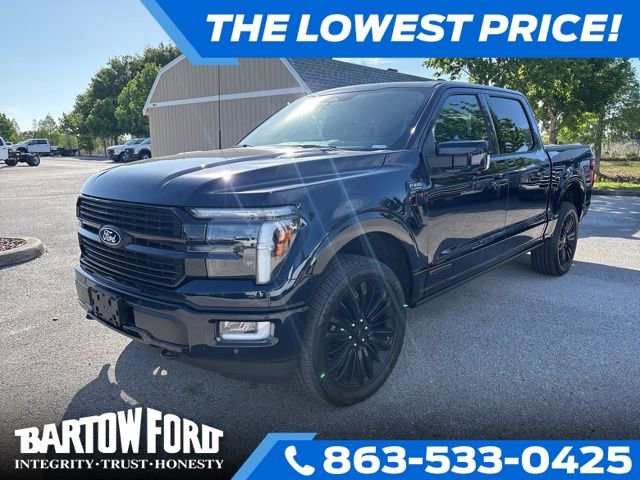 Certified 2025 Ford F150 Platinum w/ Equipment Group 702A High