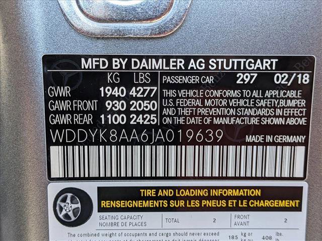 Certified 2018 Mercedes-Benz AMG GT C image 20