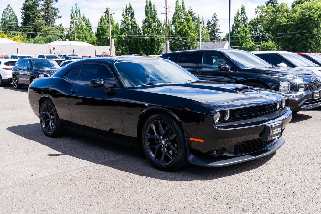 Used 2020 Dodge Challenger R/T w/ Blacktop Package RWD image 1