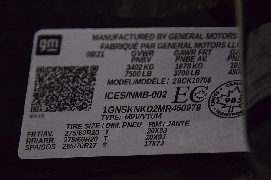 Used 2021 Chevrolet Tahoe LT image 14