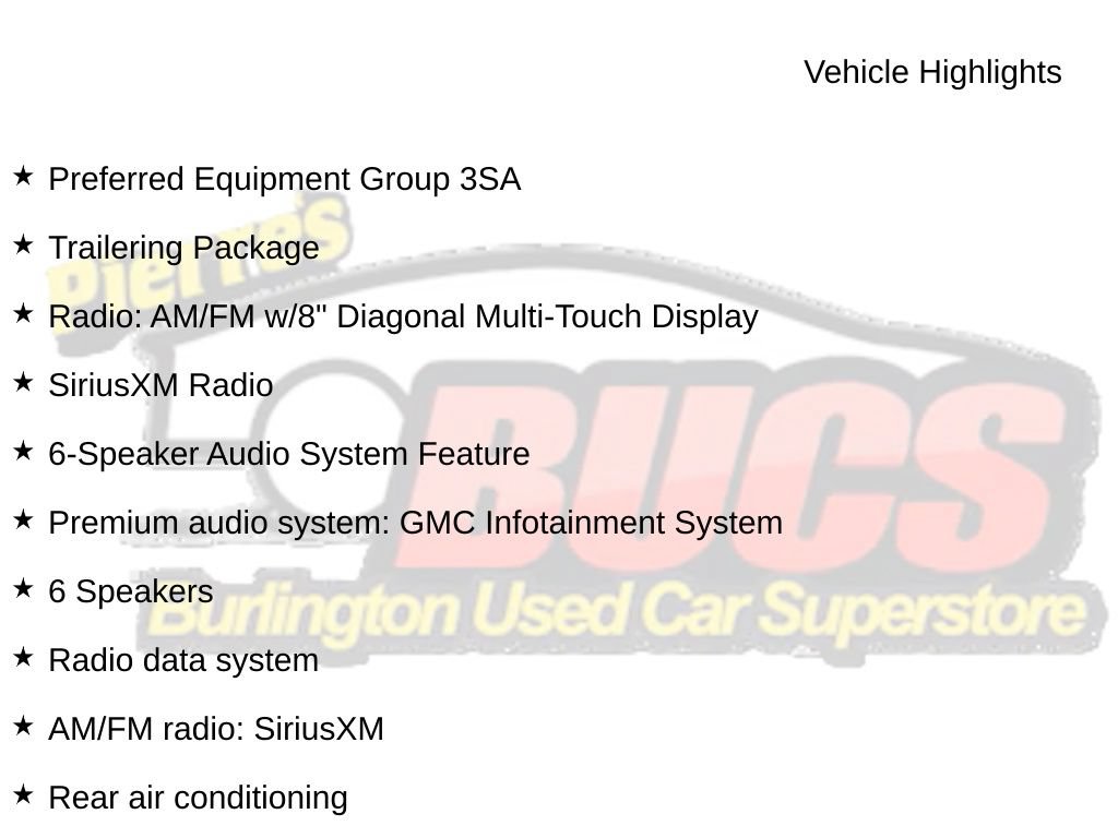 Used 2020 GMC Acadia SLE w/ GMC Pro Grade Package AWD/4WD image 5