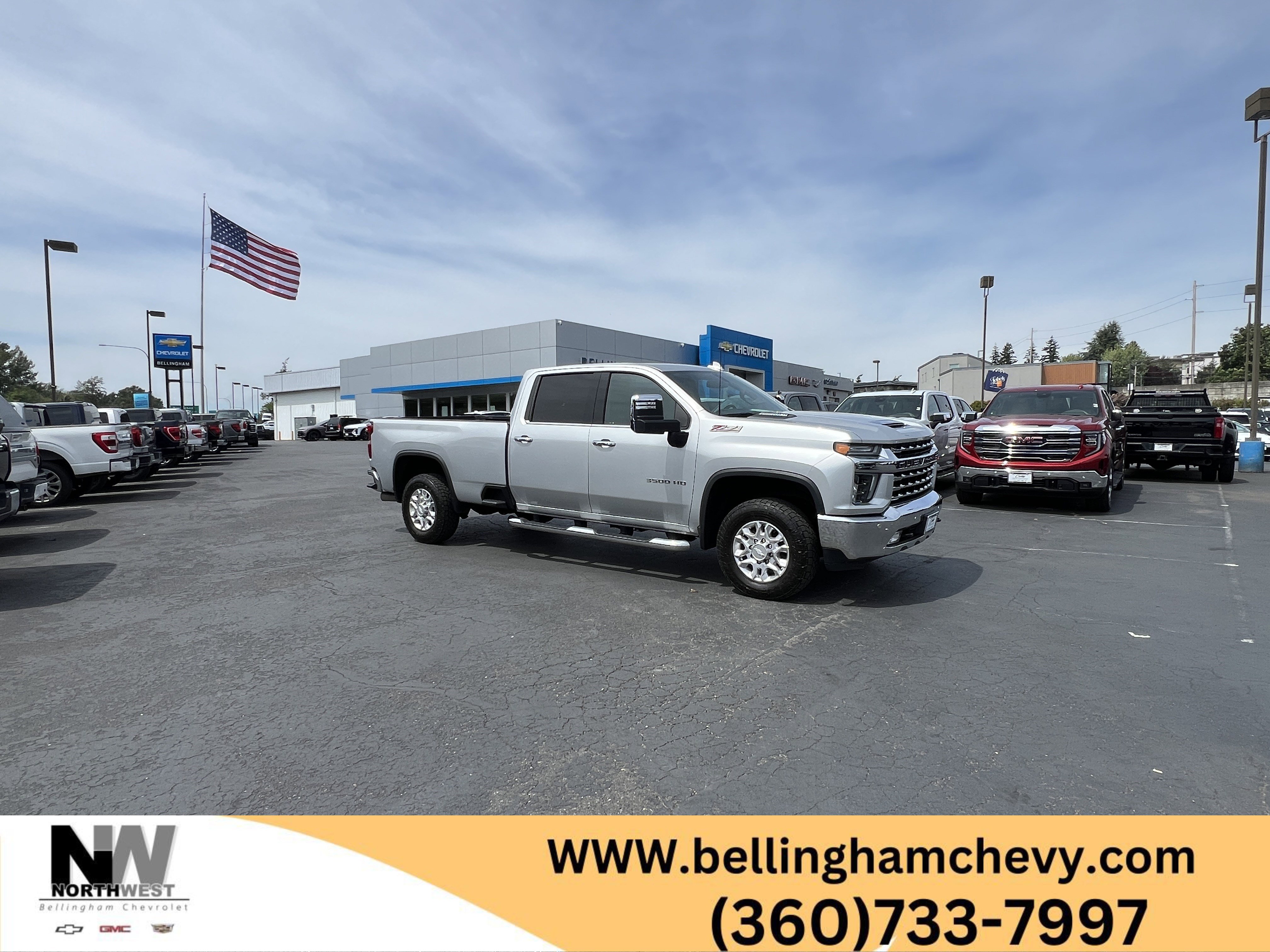 Used 2020 Chevrolet Silverado 3500 LTZ w/ Safety Package AWD/4WD image 1