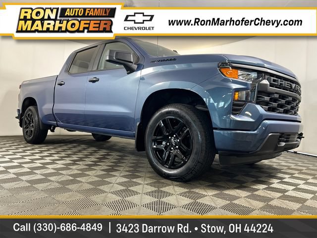 Used 2024 Chevrolet Silverado 1500 Custom w/ LPO, Dark Essentials Package AWD/4WD 360° Tour