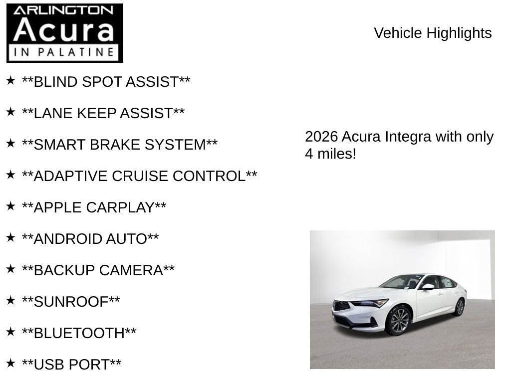 New 2026 Acura Integra image 7